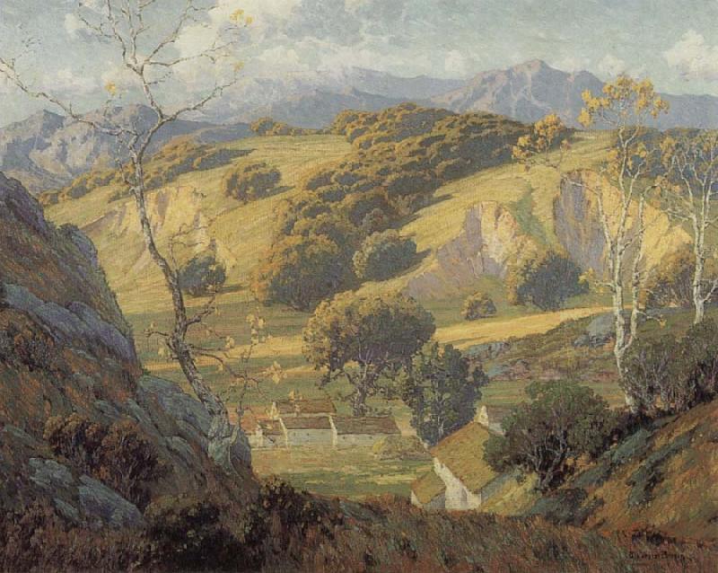 Maurice Braun California Valley Fram oil painting image